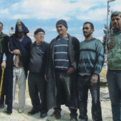Helping Palestinians by non-violent means, all of whom pictured had their houses demolished by Israelis.